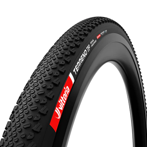Pneu VITTORIA TERRENO T50 MIXED 700x40c Gravel Endurance Tubeless Ready Souple Noir