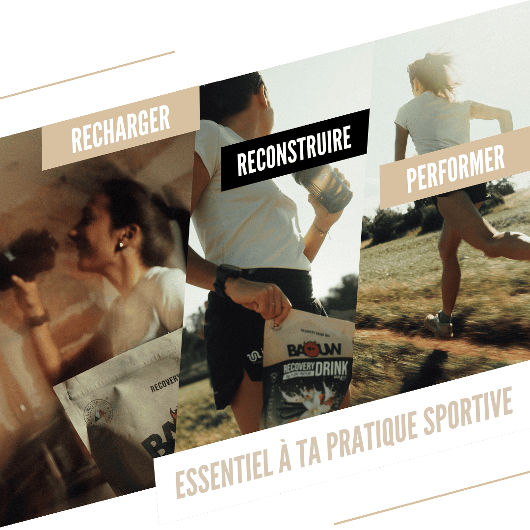 Boisson de Récupération BAOUW RECOVERY (500g) Vanille Amande
