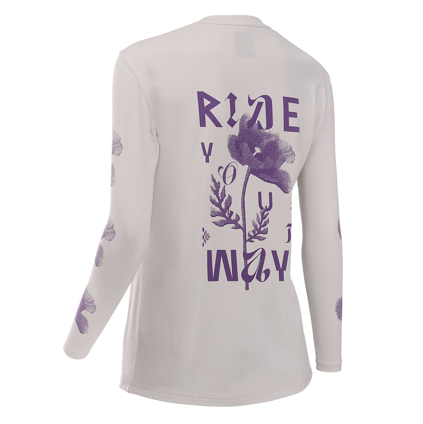 Maillot NORTHWAVE XTRAIL 2 Femme Manches Longues Gris/Violet