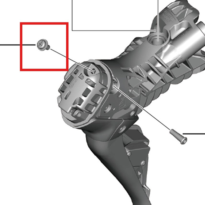 Vis Cache Batterie SHIMANO pour Levier ST-R9270/R8170/R7170