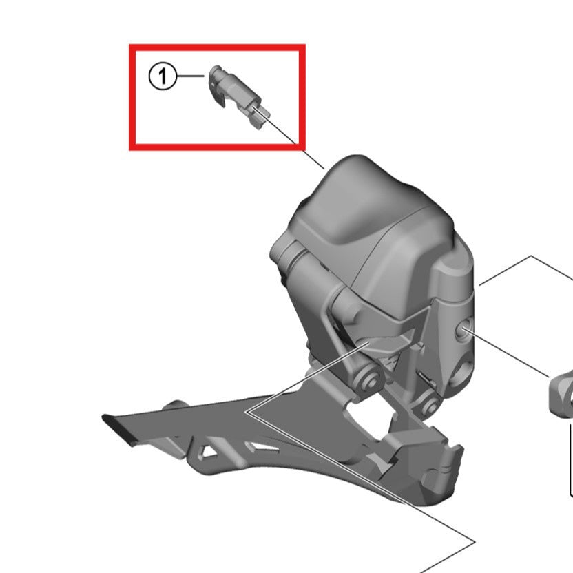Cache Port Dérailleur Avant SHIMANO FD-R9250/R8150