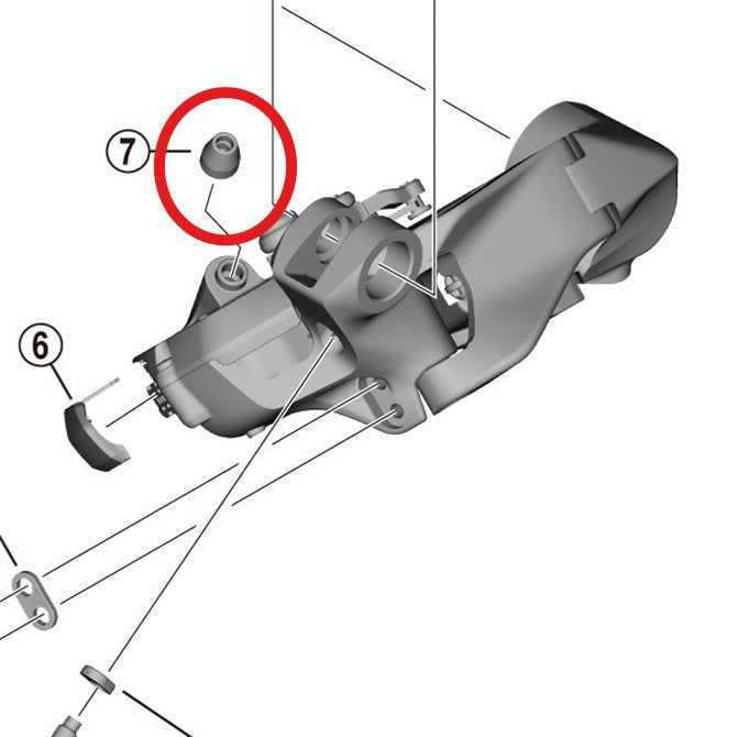 Soufflet de Protection SHIMANO RD-R9250
