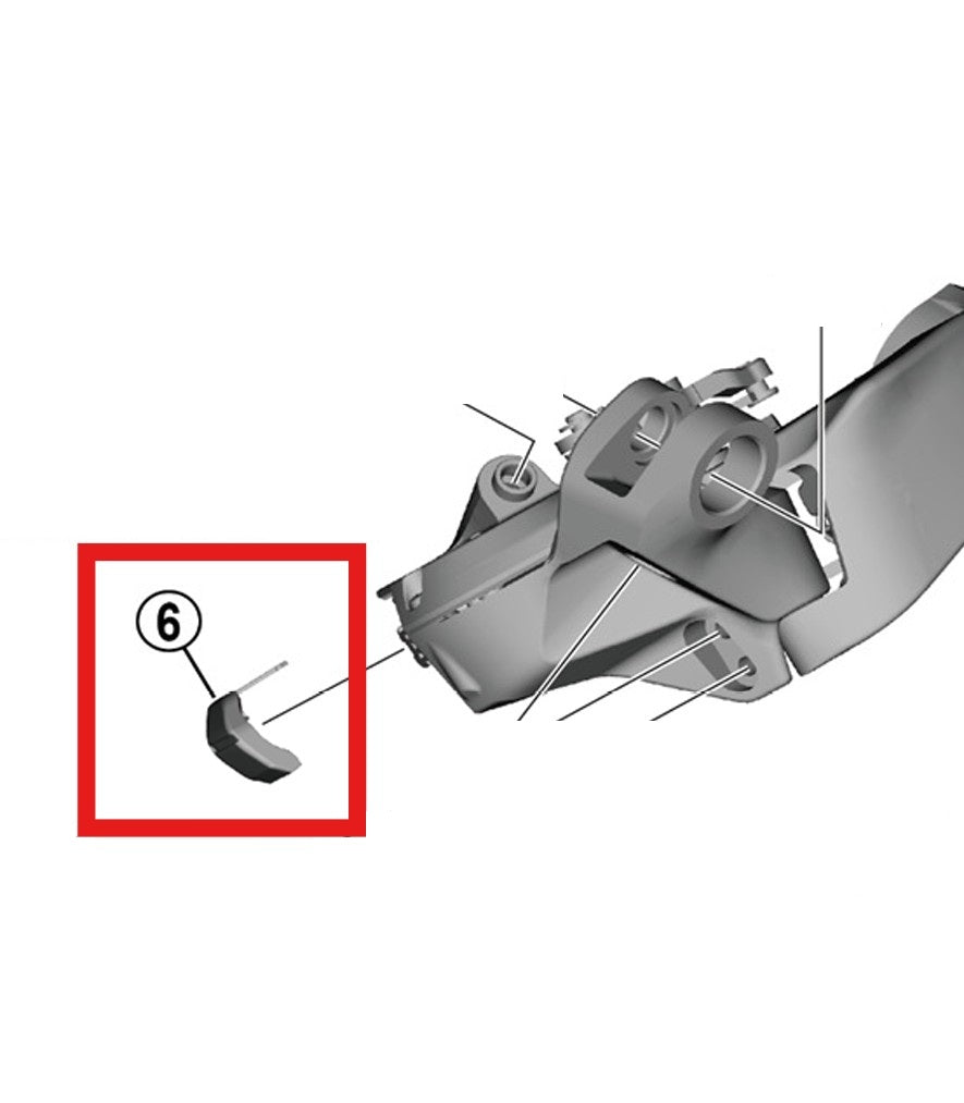 Cache Port de Charge SHIMANO RD-R8150/7150/RX825