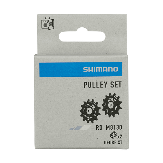 Galets de Dérailleur Arrière 11V SHIMANO XT M8130/M8150 Chape Longue Linkglide