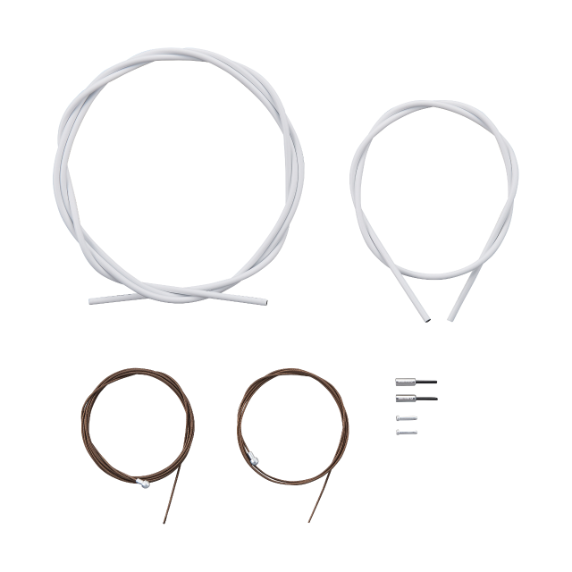 Kit de Câbles et Gaines de Frein SHIMANO DURA-ACE 9000 Blanc