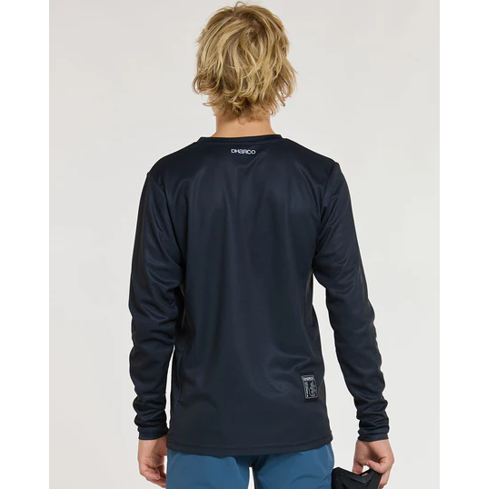 Maillot DHARCO GRAVITY THE DARKNESS Manches Longues Junior Noir