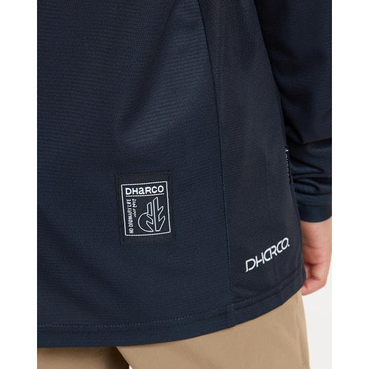 Maillot DHARCO GRAVITY THE DARKNESS Manches Longues Junior Noir