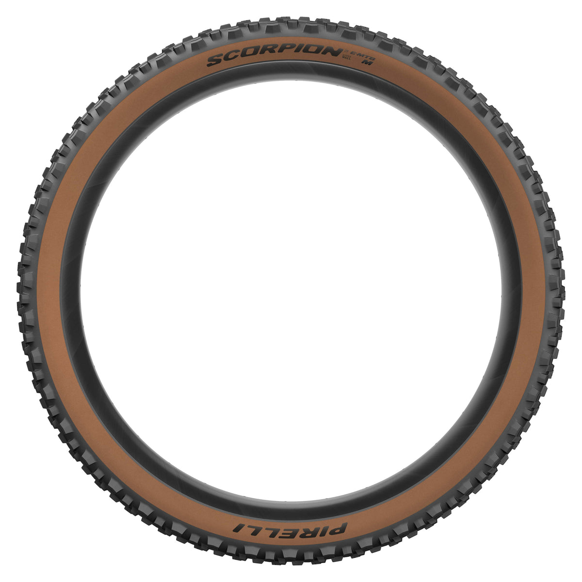 Pneu PIRELLI SCORPION E-MTB M 27.5x2.60 Tubeless Ready Souple Marron