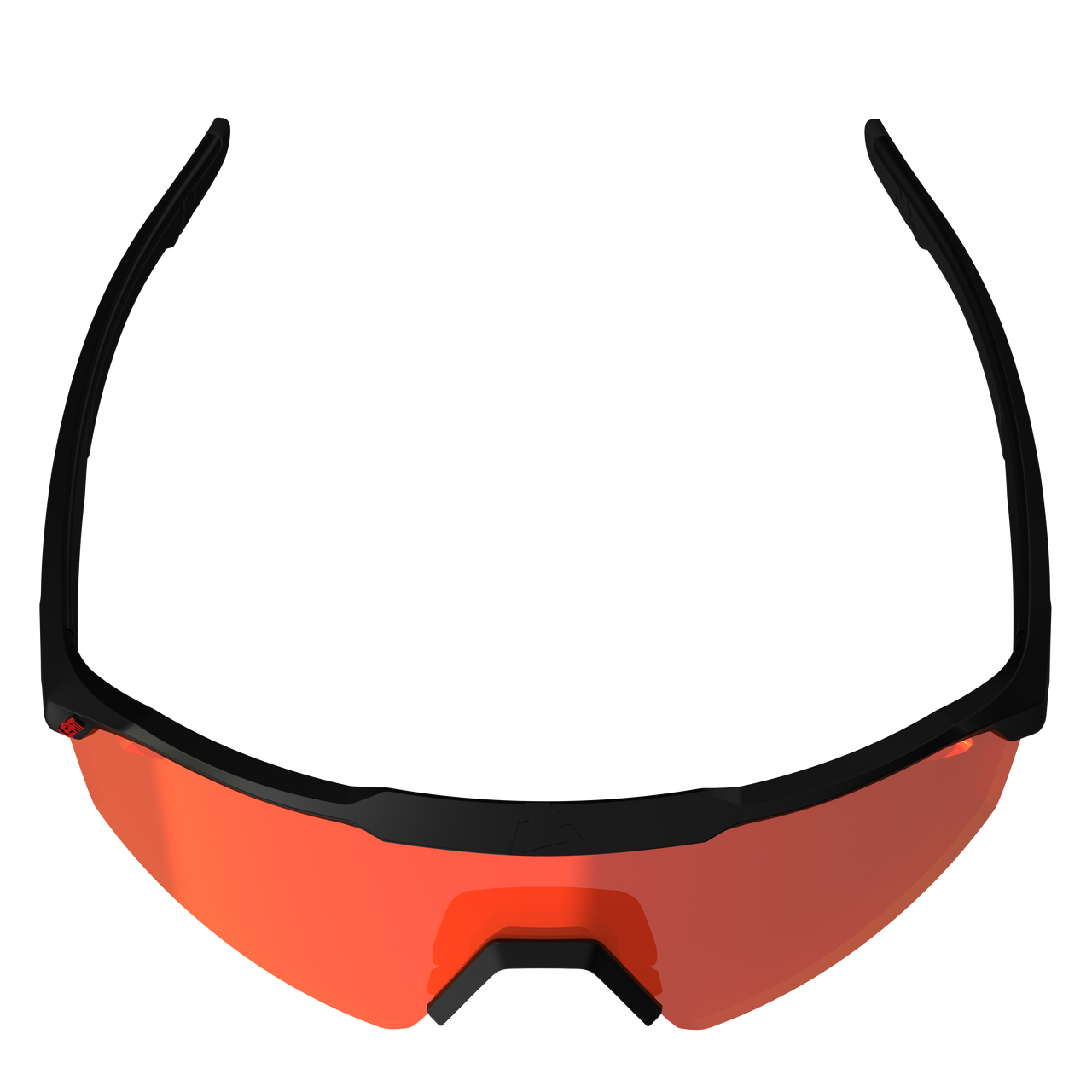 Lunettes LEATT SPEEDVIZ LITE Noir Verre Iriz Crystal Rouge