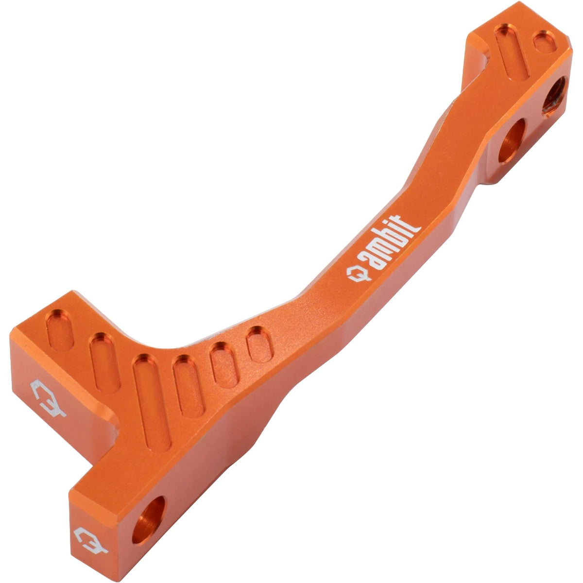 Adaptateur Etrier Avant / Arrière PM/PM AMBIT +20mm (180-200mm) Orange