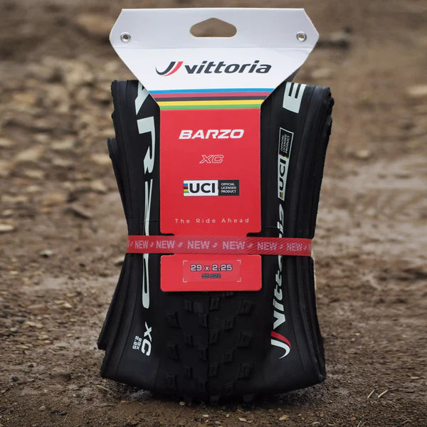 Pneu VITTORIA BARZO XC 29x2.10 "UCI Rainbow Edition" Tubeless Ready Souple Noir