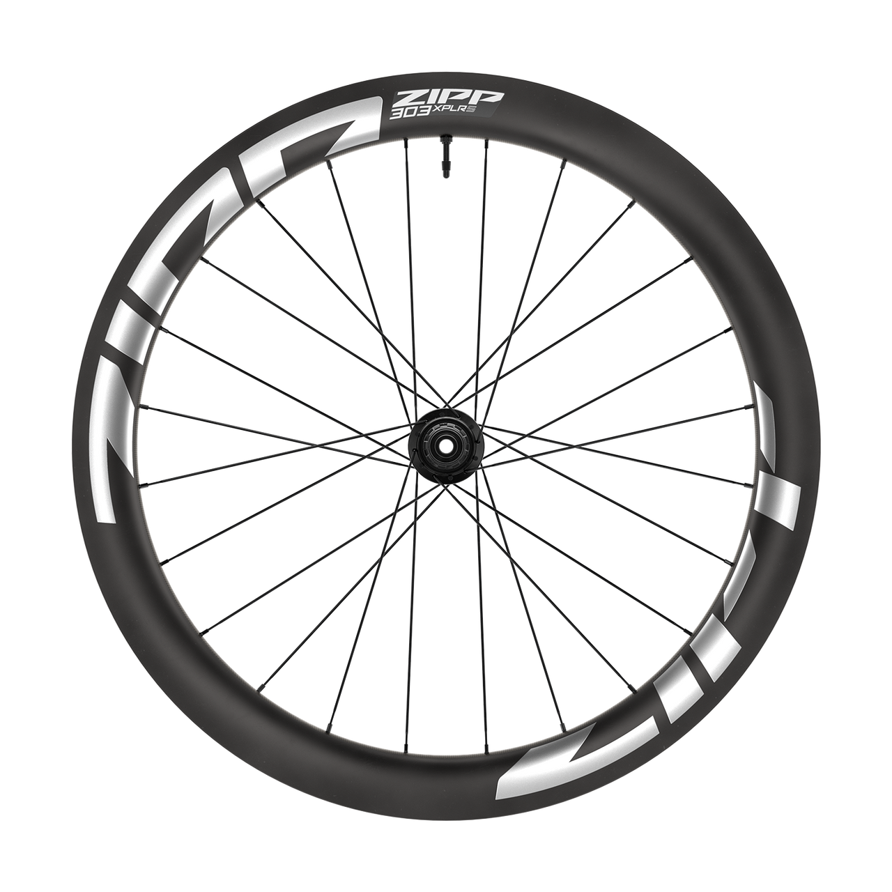 Roue Arrière ZIPP 303 XPLR S Tubeless Ready (Center Lock) Noit/Blanc