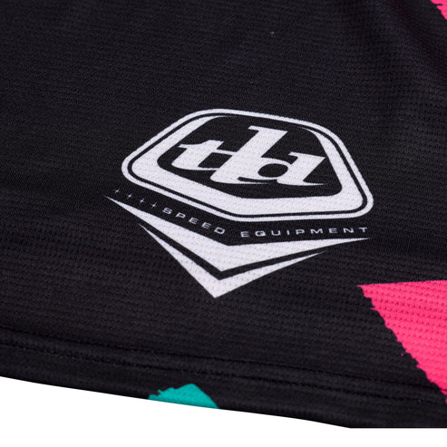 Maillot TROY LEE DESIGNS SPRINT FULL PULL Manches Longues Noir 2025