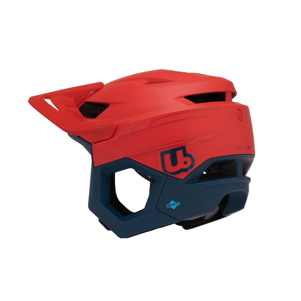 Casque VTT URGE RASCAS Neon Rush Rouge/Bleu