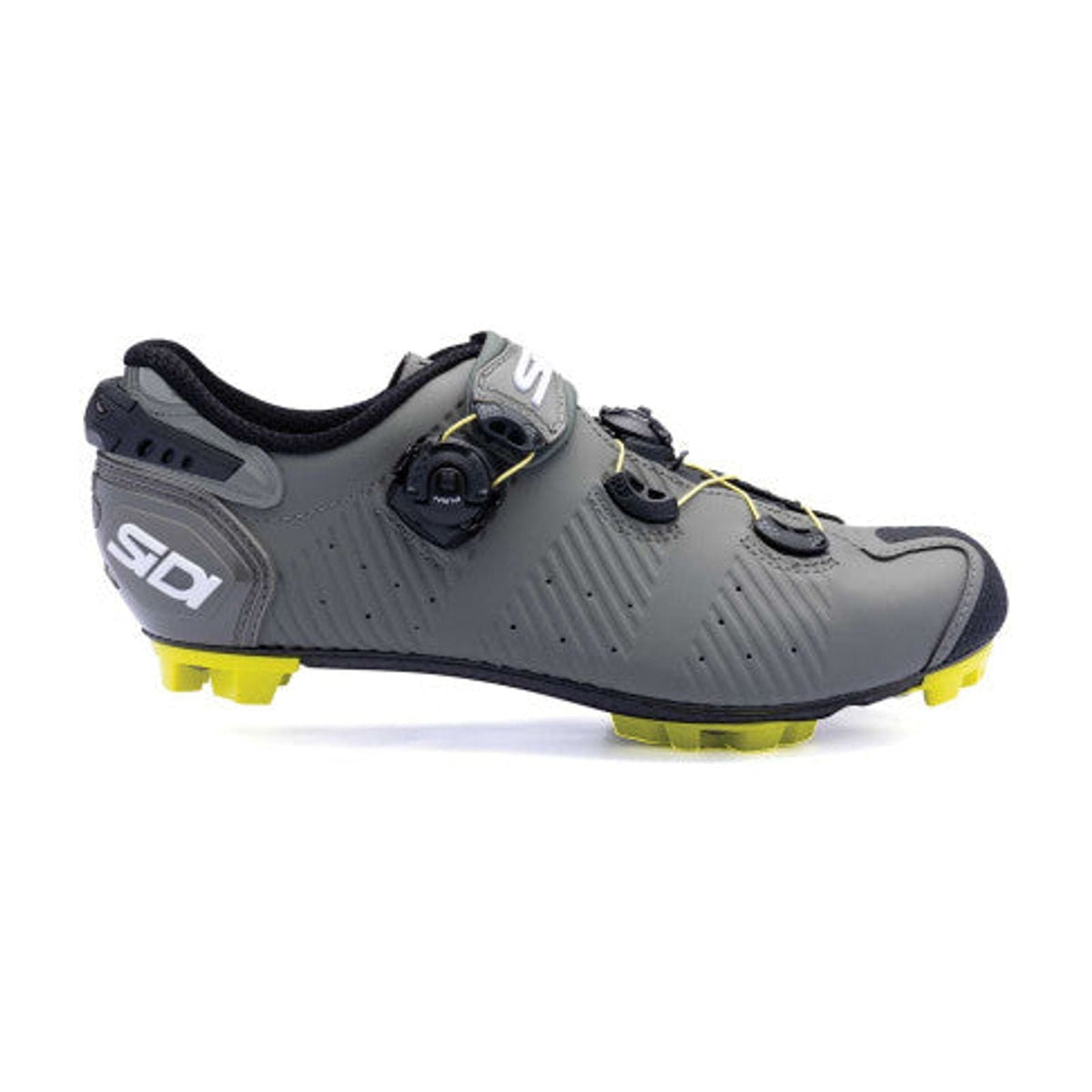 Chaussures VTT SIDI DRAKO 2S SRS Gris Military/Jaune