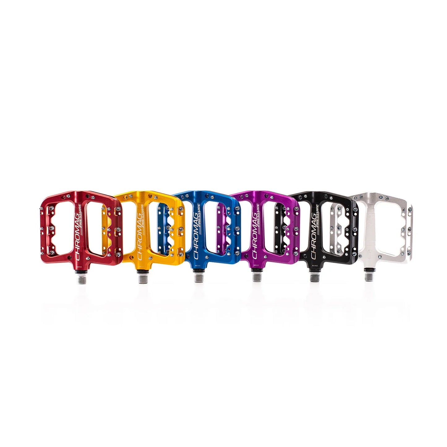 Pédales Plates CHROMAG PRESSURE Rouge