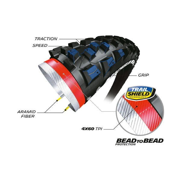 Pneu MICHELIN WILD AM Performance LIne 26x2.25 Tubeless Ready Souple