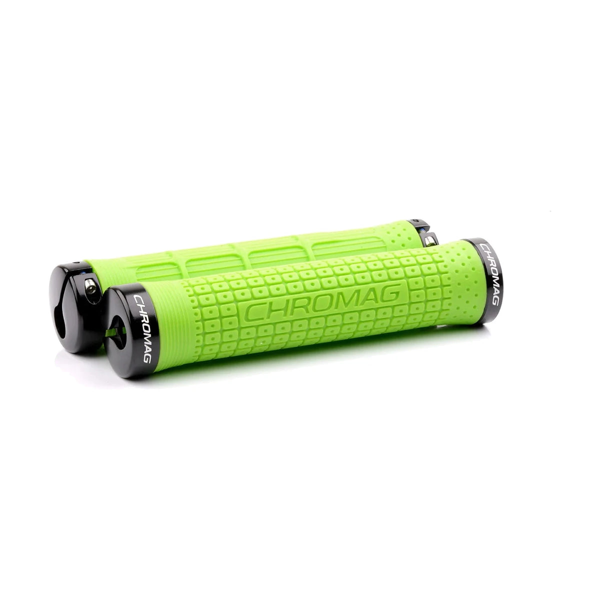 Grips CHROMAG CLUTCH Lock-On 142 mm Vert/Noir