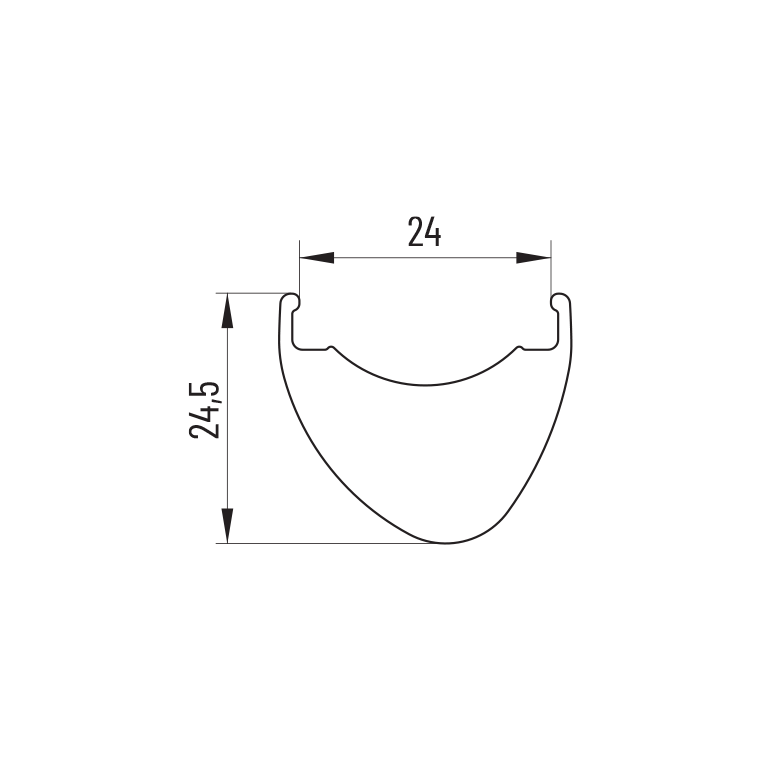Paire de Roues MICHE CONTACT GR DISC à Pneus (Center Lock)