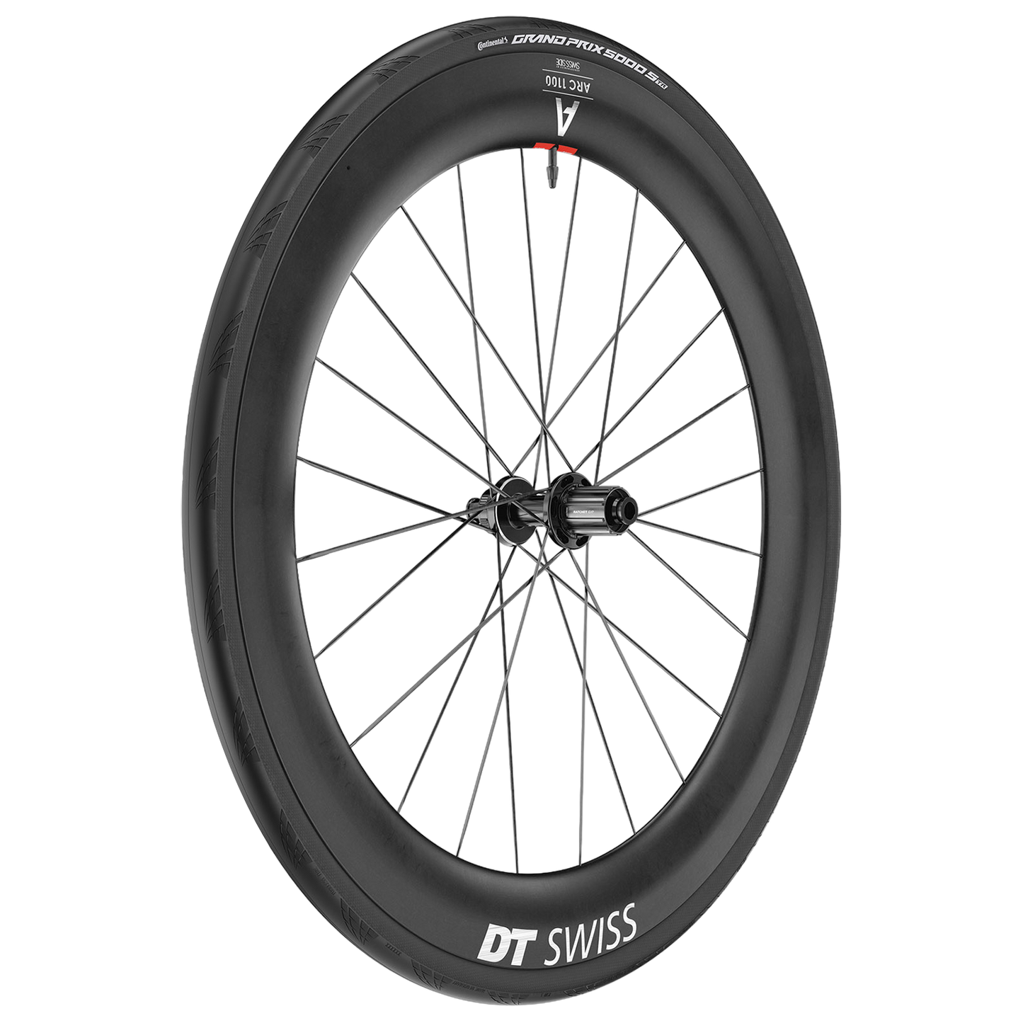 Roue Arrière DT SWISS ARC 1100 DICUT WTS 55 Tubeless Ready (Center Lock)