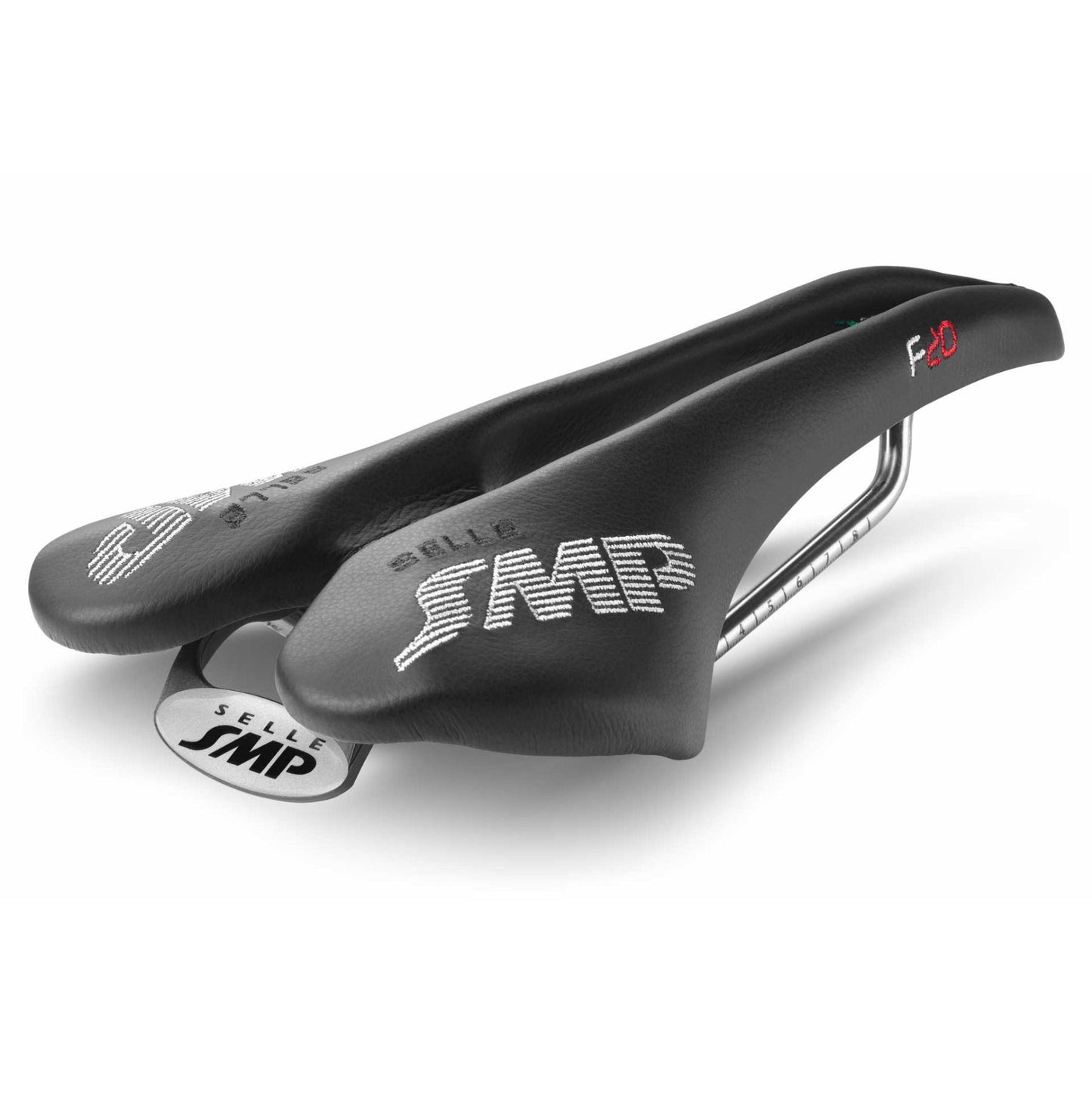 Selle SMP F20 Rails Inox Noir