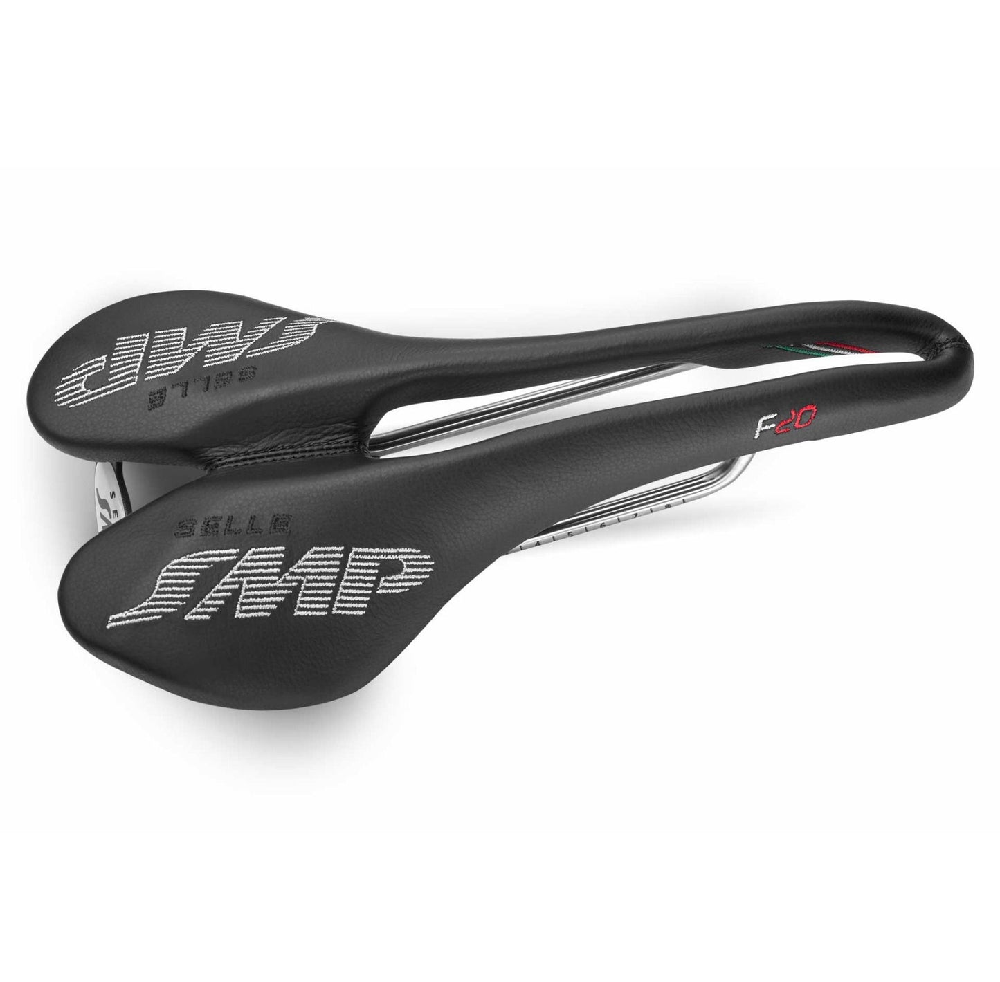 Selle SMP F20 Rails Inox Noir
