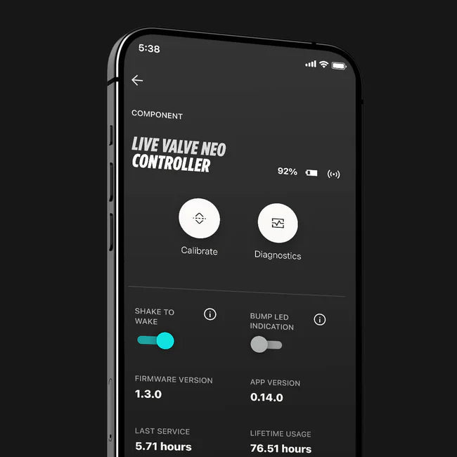 Amortisseur FOX DHX Live Valve Neo Ressort Trunnion 2026