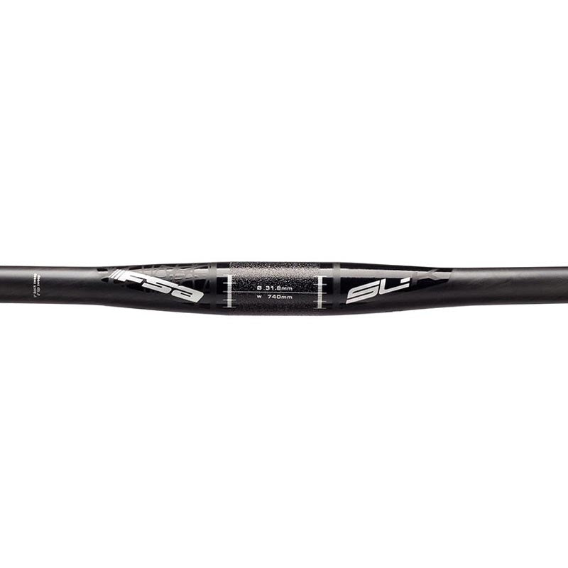 Cintre FSA SL-K Carbone Plat 740mm Gris
