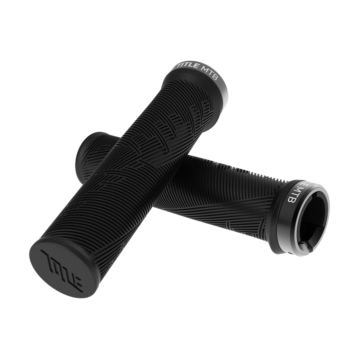 Grips Title MTB FORM Lock-On Noir - vue détaillée