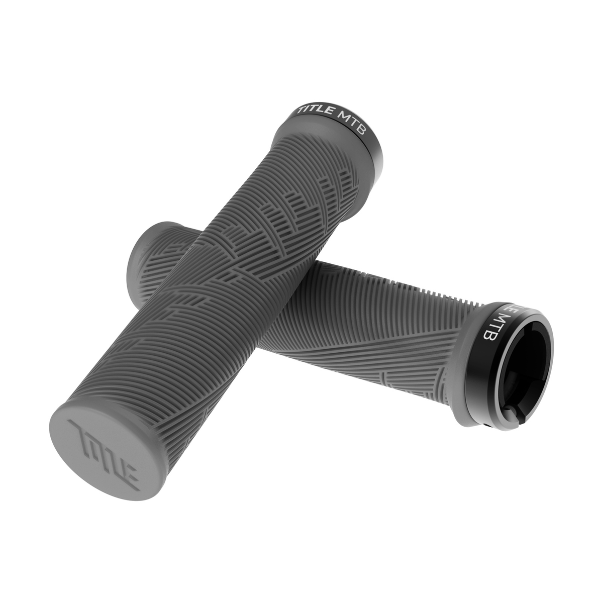 Grips Title MTB FORM Lock-On Gris - vue détaillée