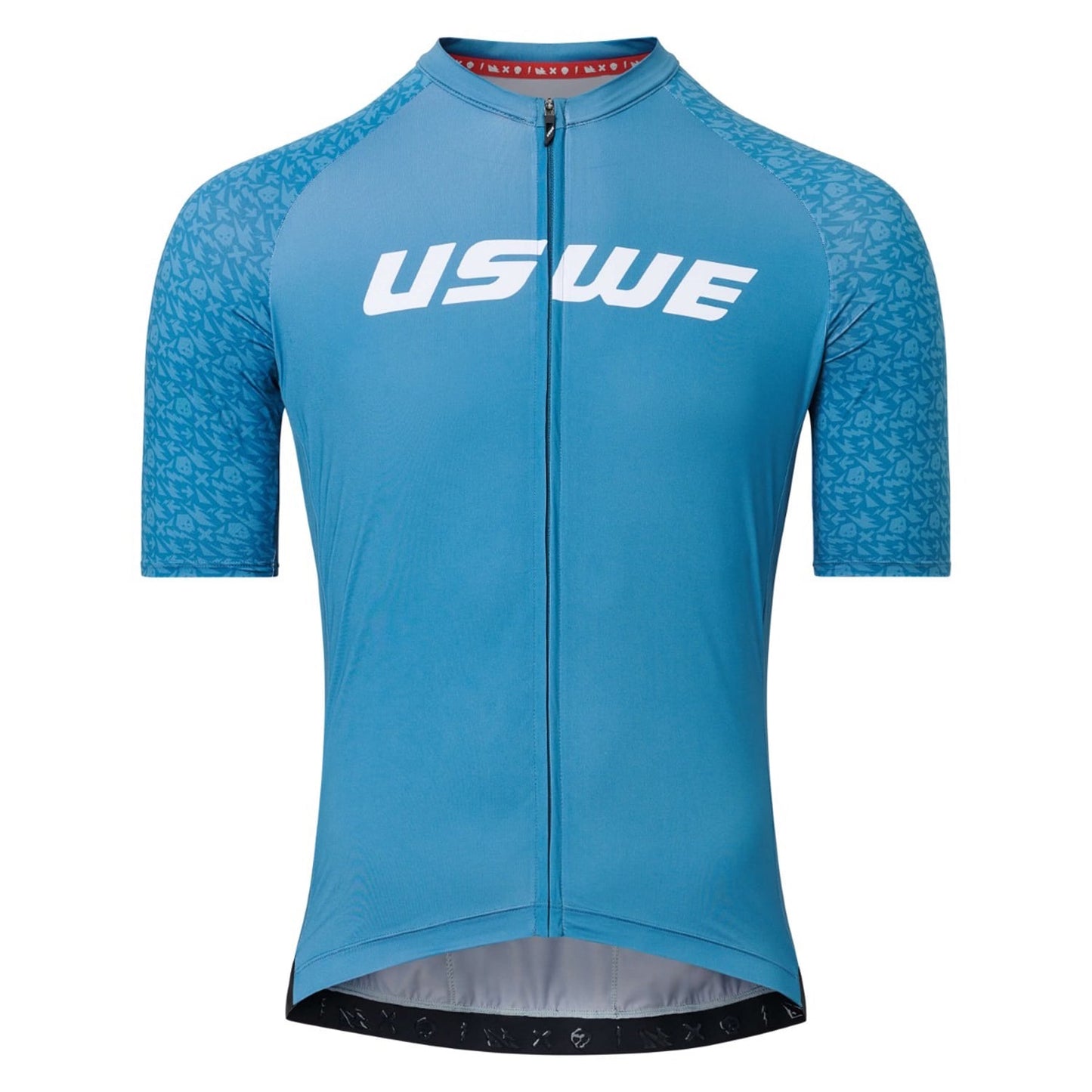 Maillot Manches Courtes USWE GRUS GRAVEL Bleu