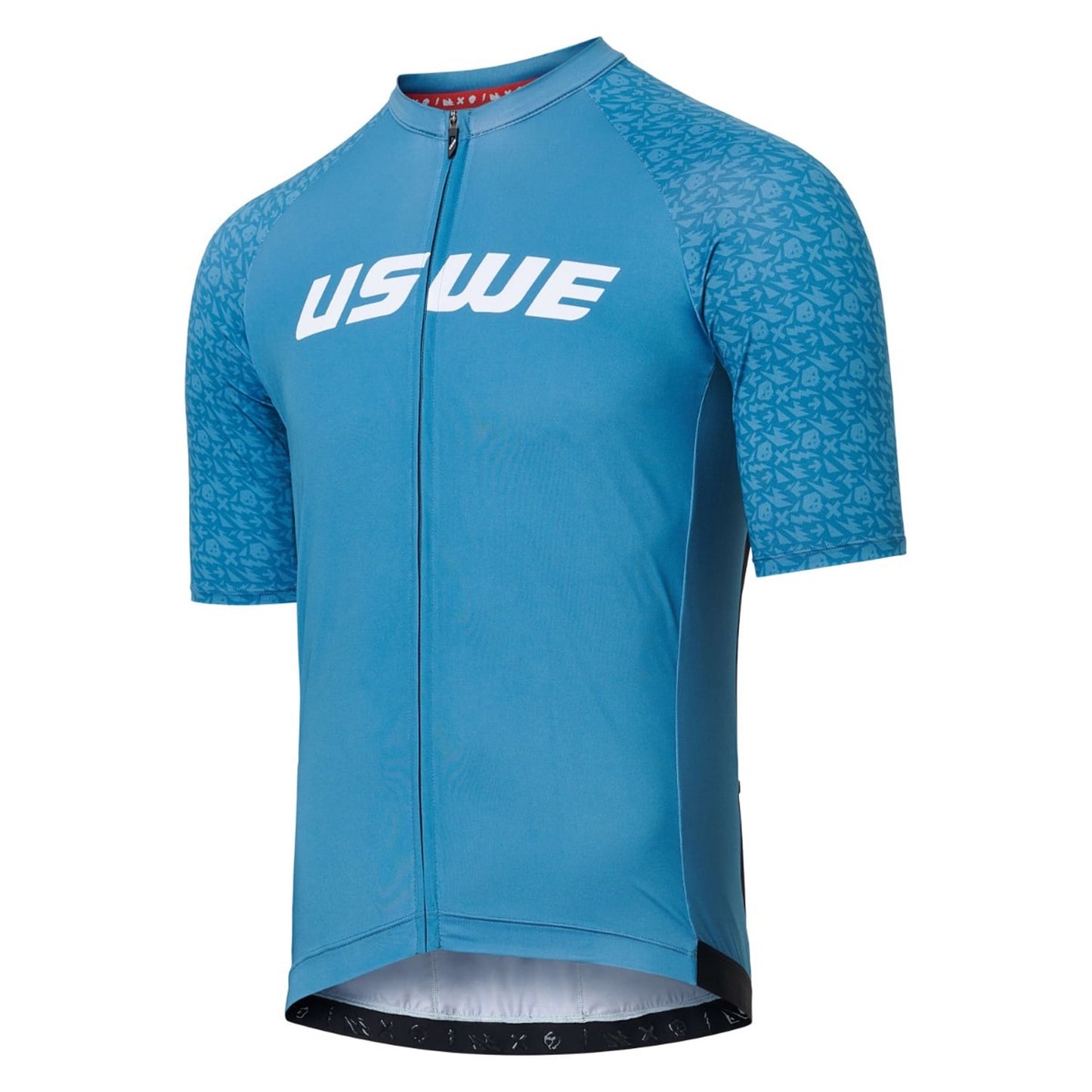 Maillot Manches Courtes USWE GRUS GRAVEL Bleu