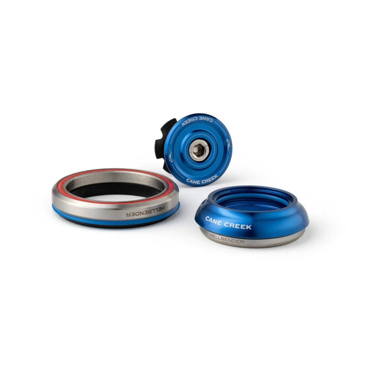 Jeu de Direction Intégré Conique CANE CREEK Hellbender 70 1"1/8-1.5" IS42/IS52 Bleu