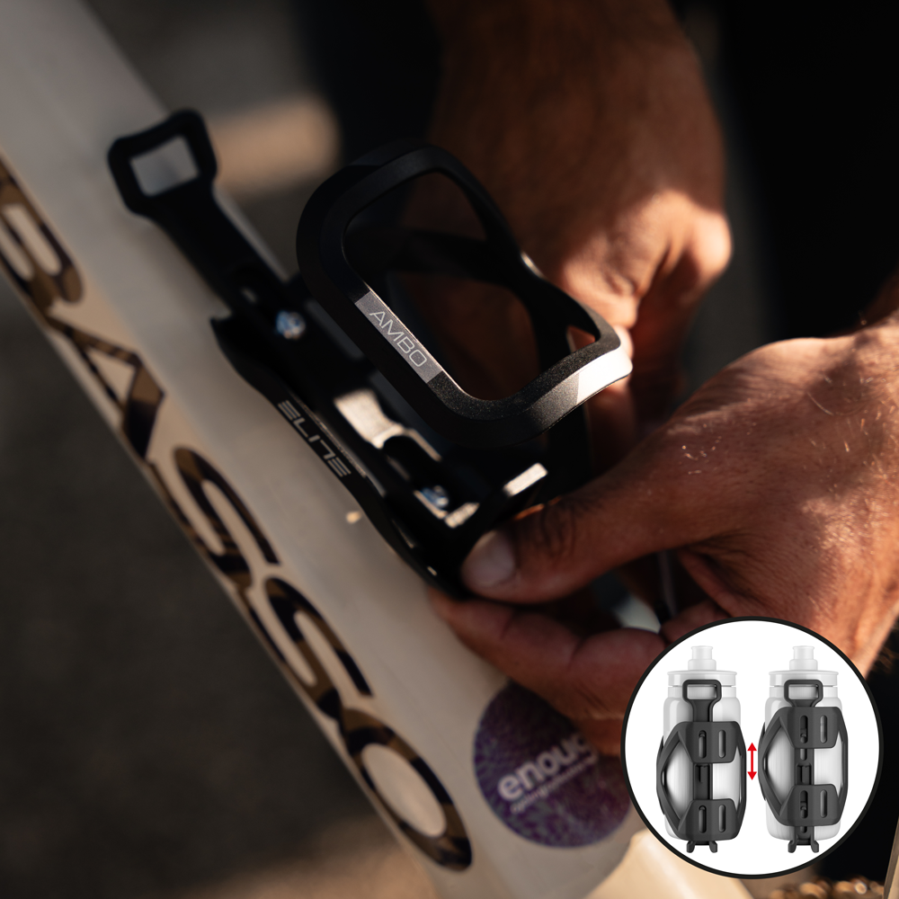 Porte-Bidon ELITE AMBO Noir