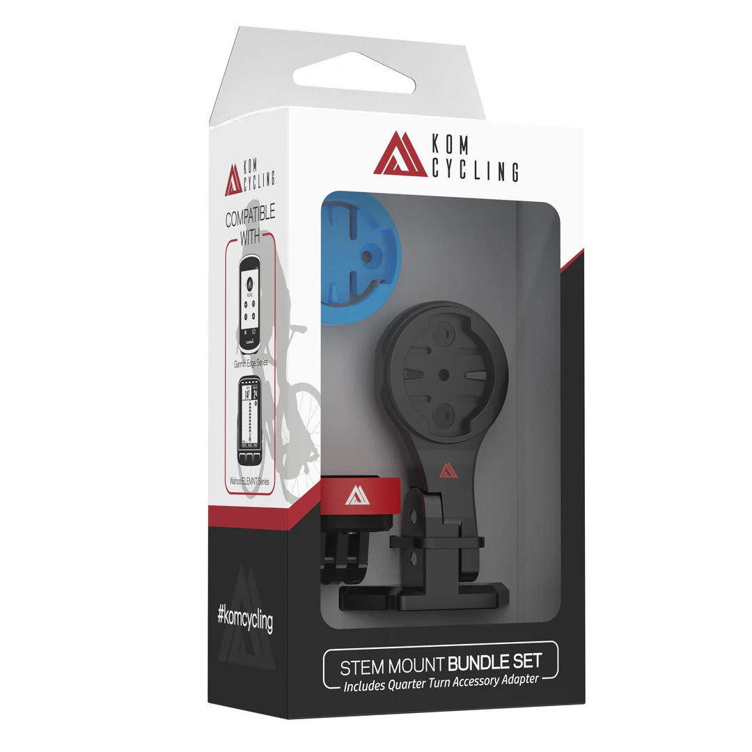 Kit Support de Potence KOM CYCLING GPS et GOPRO