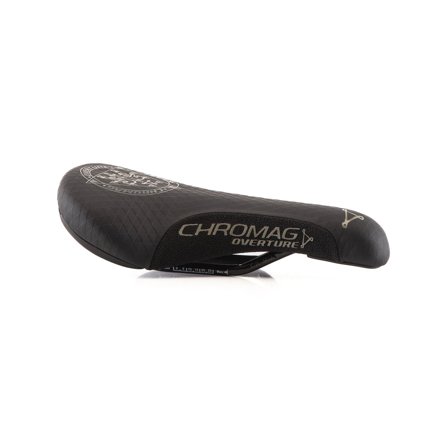 Selle CHROMAG OVERTURE Rails CrMo Noir/Beige