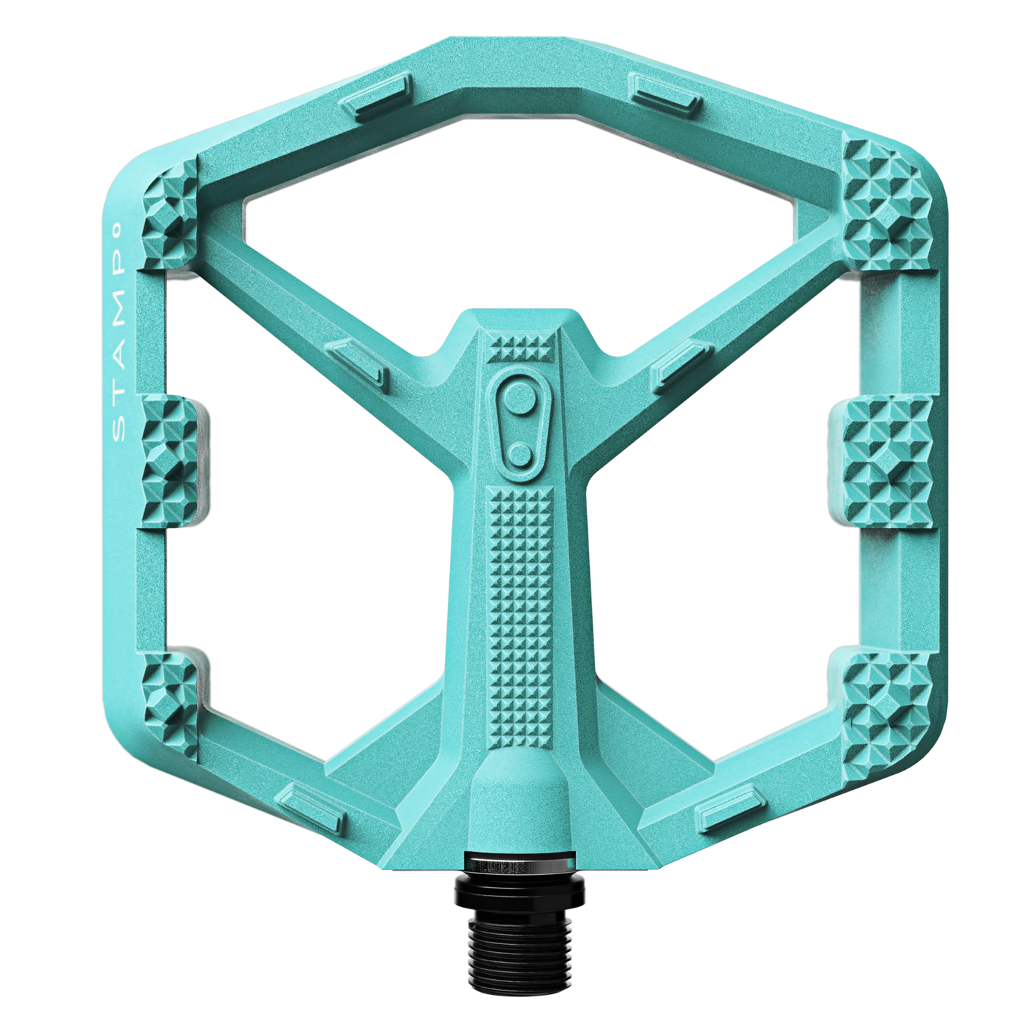 Pédales Plates CRANKBROTHERS STAMP 0 Small Turquoise