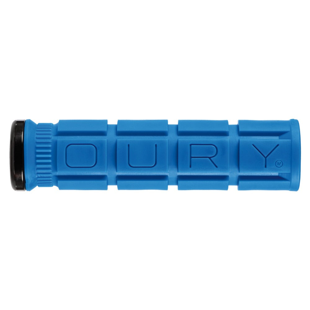 Grips OURY Lock-on V2 135mm Bleu
