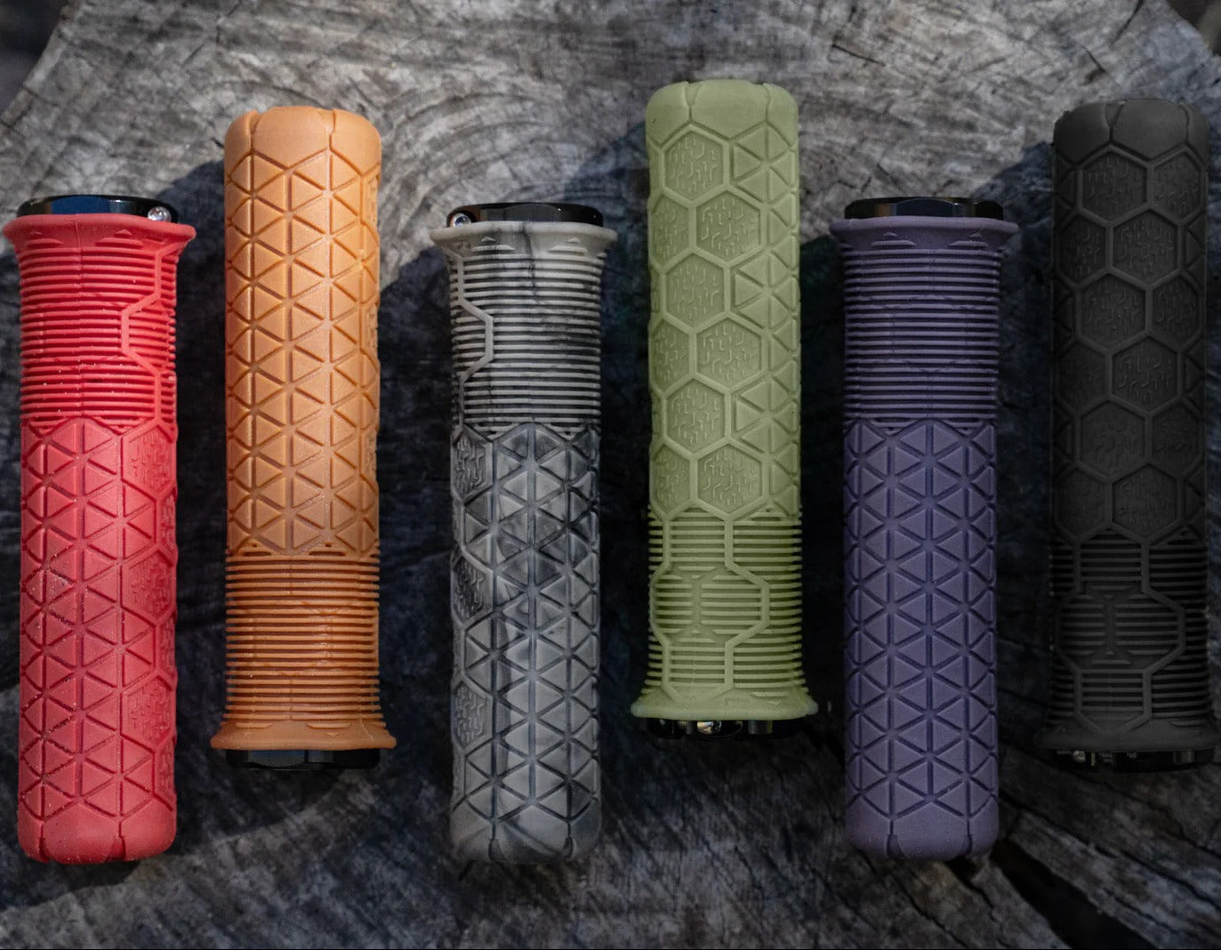 Grips ENVE FRACTAL Lock-On Trail Marron