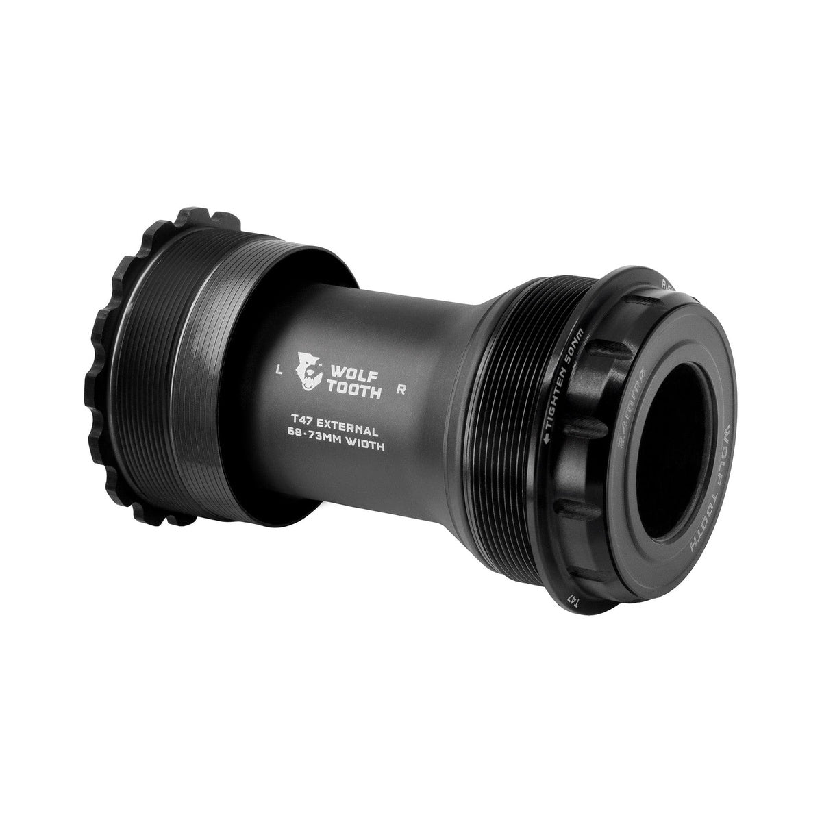 Boitier de Pédalier WOLFTOOTH T47 TREK Asymétrique 30mm