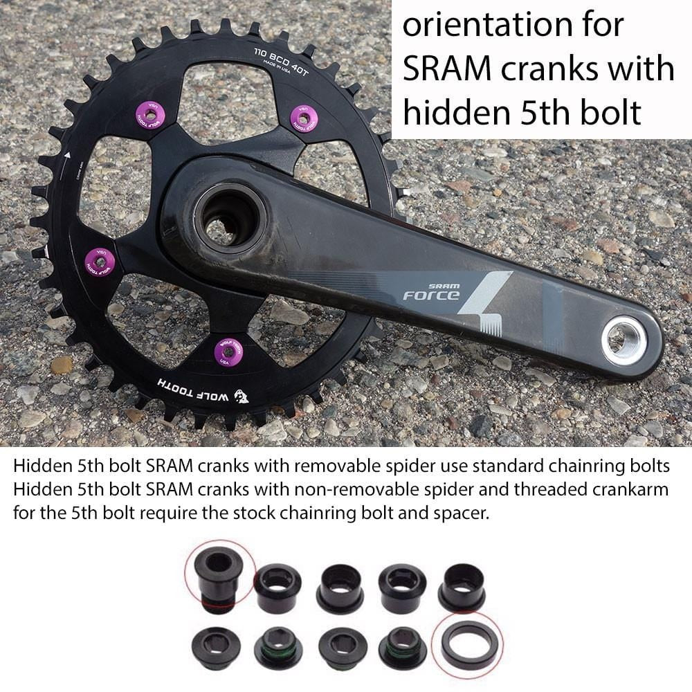 Plateau Mono WOLF TOOTH DROP-STOP B GRAVEL/CX 110mm Raw Silver