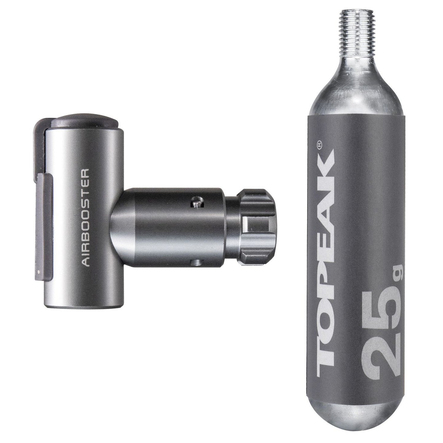 Percuteur CO2 TOPEAK + Cartouche CO2 Filetée 25 g (x1)
