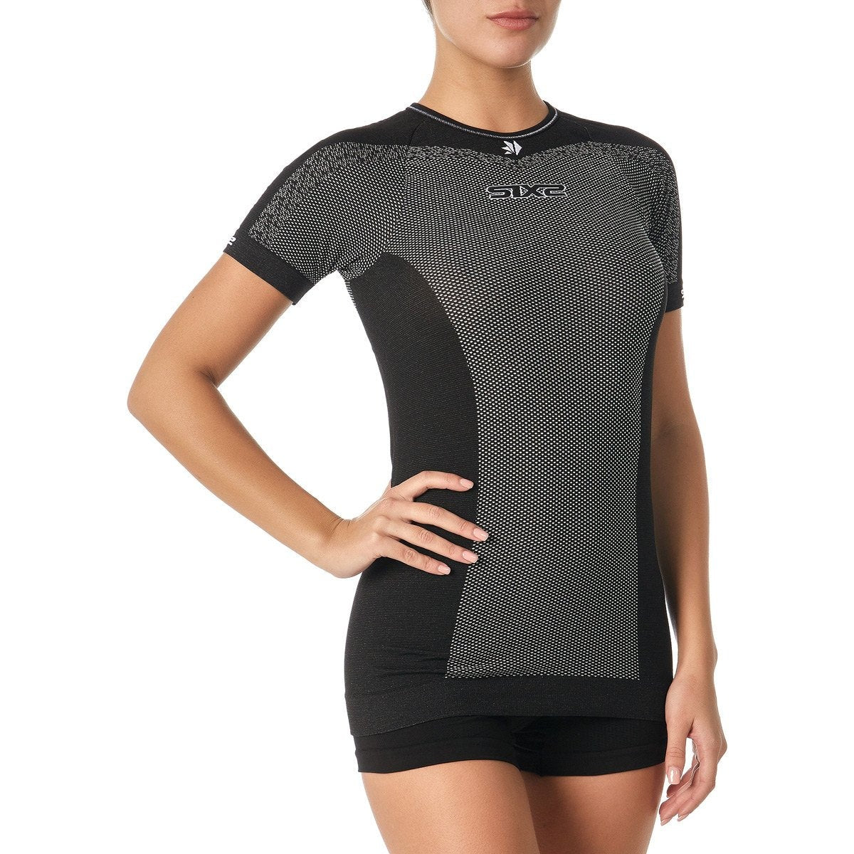 Sous-Vêtement SIXS TS1L BT Manches Courtes Noir Carbon