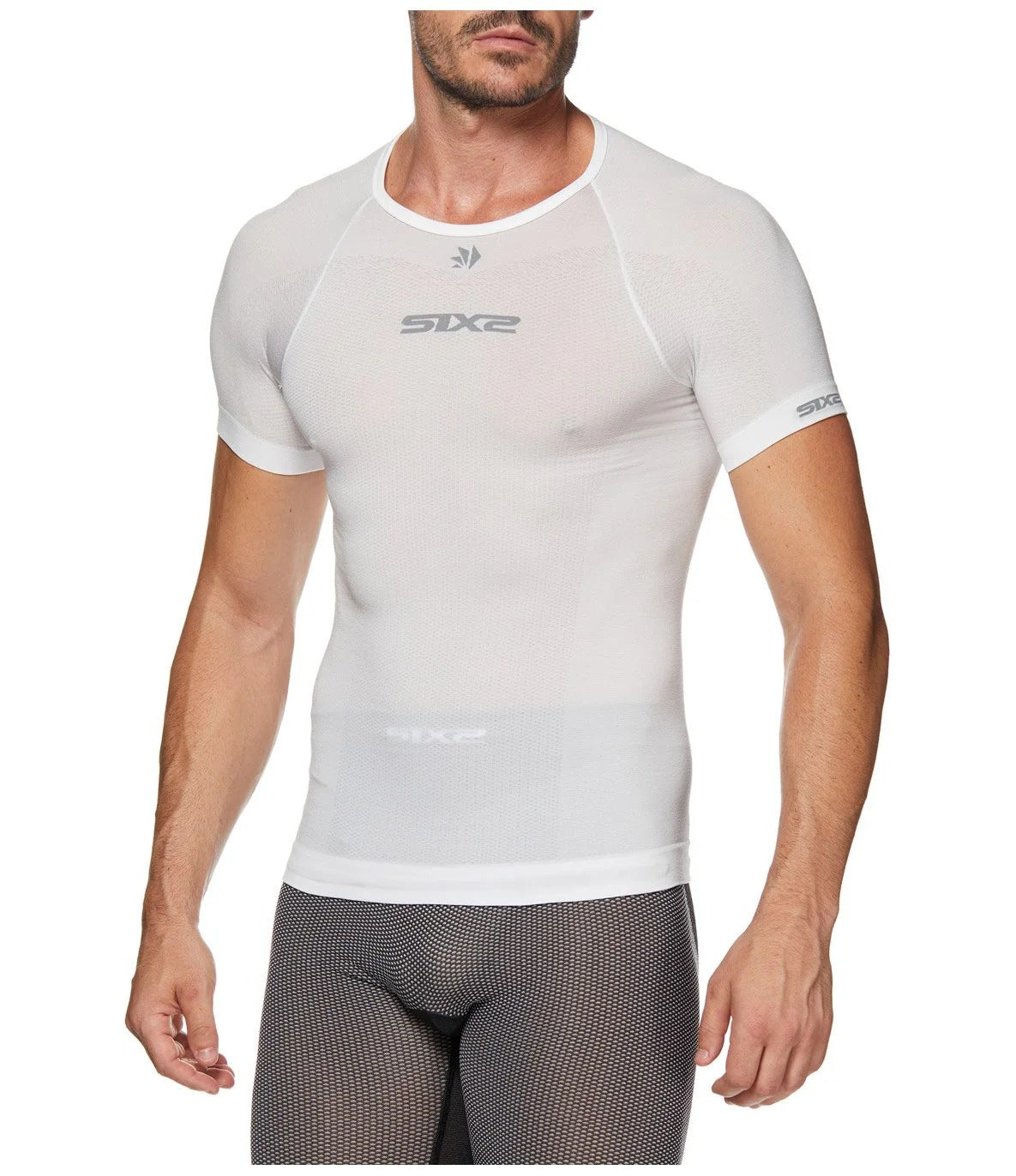 Sous-Vêtement SIXS TS1L BT Manches Courtes Blanc Carbon