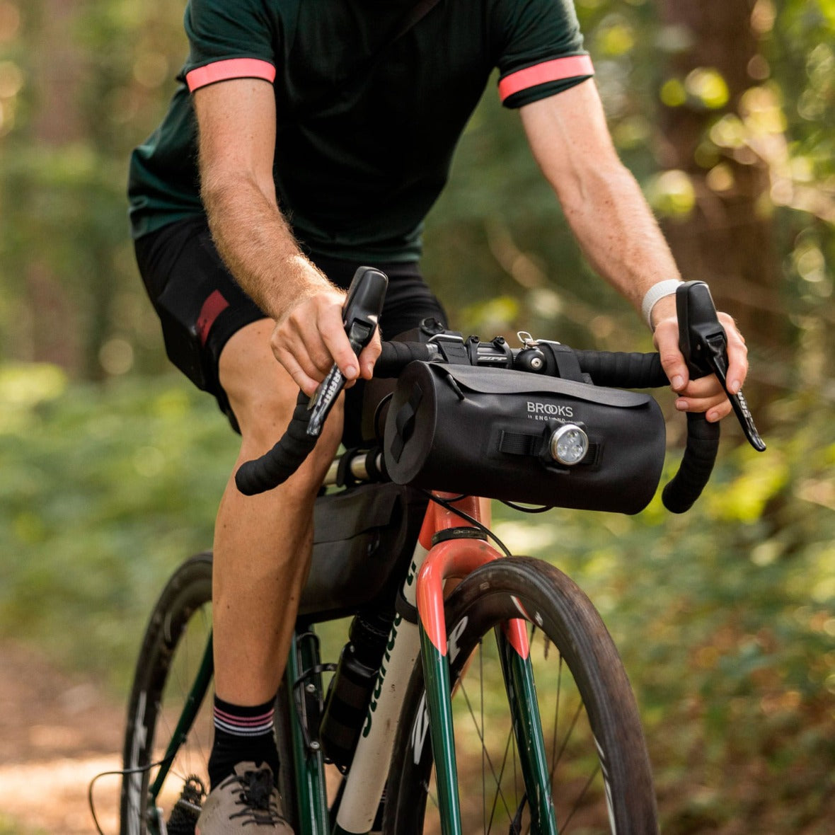 Sacoche de Guidon BROOKS SCAPE POUCH 3L Vert