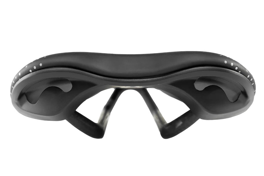 Selle WTB GRAVELIER Medium 140mm Rails Titane Noir