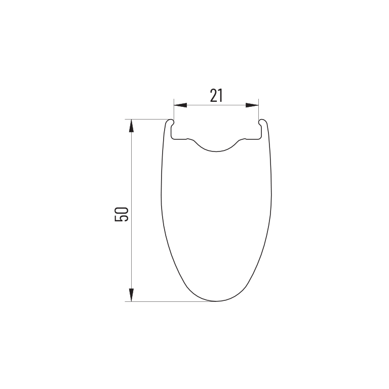 Paire de Roues MICHE KLEOS 50 DISC Tubeless Ready (Center Lock)