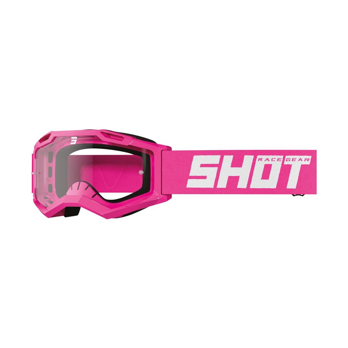 Masque Shot Rocket Kid 2.0 Solid Neon Pink Glossy