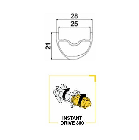 Paire de Roues MAVIC ALLROAD 1 DISC Tubeless Ready (Center Lock)