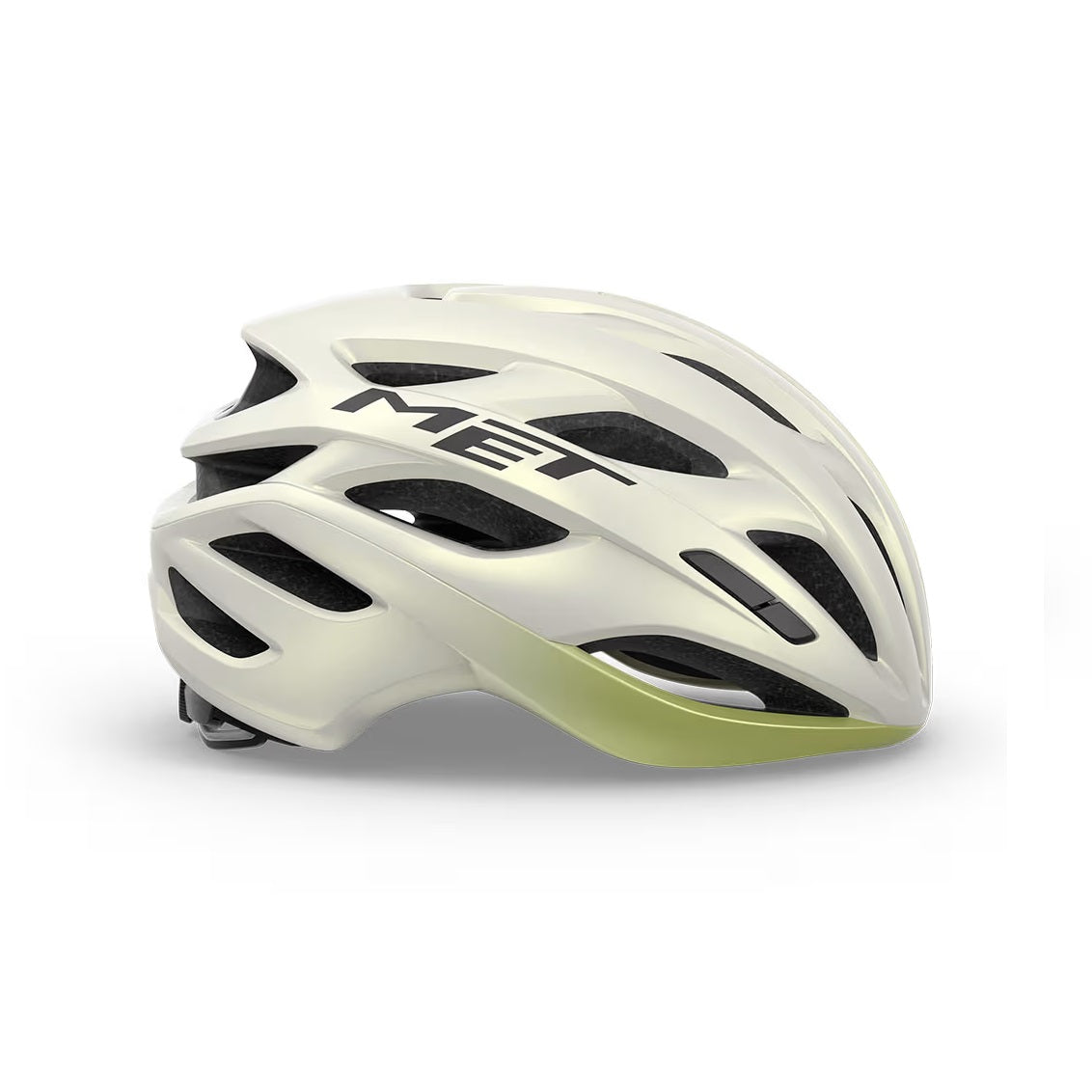 Casque Route MET ESTRO MIPS Blanc/Jaune 2025